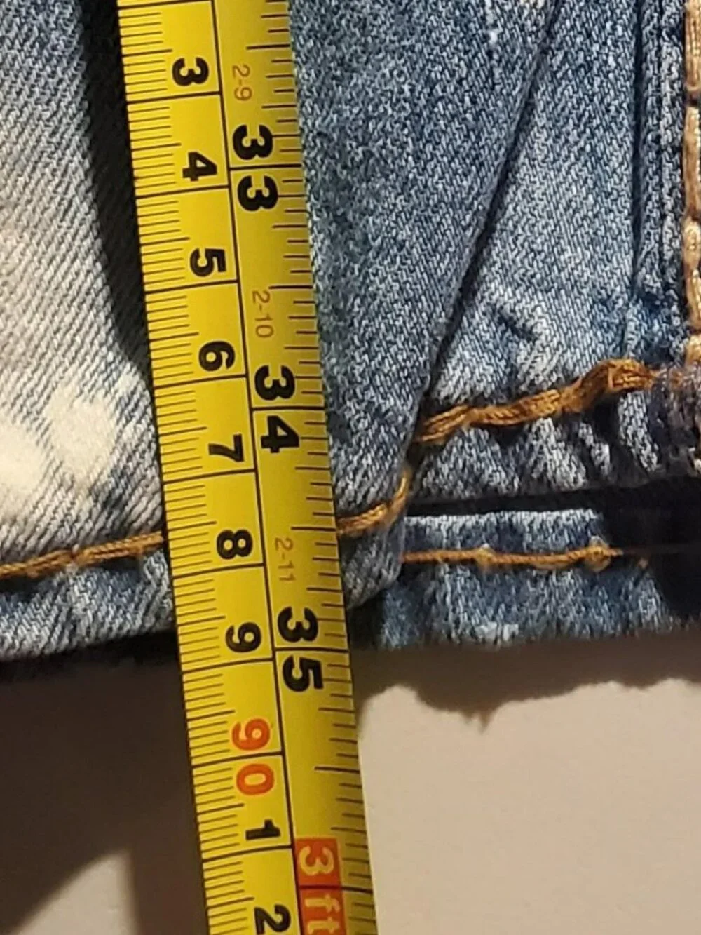 True Religion Ricky Super T  Made in USA distressed Sz 42